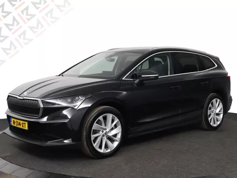 Skoda Enyaq iV 80 Founders Edition Black|Leer|SOH 93%|Camera|Stoelverwarming