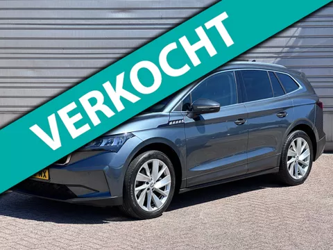 Skoda Enyaq iV 60|SOH 90%|Warmtepomp|Trekhaak|Panoramadak|ACC|Camera