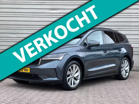 Skoda Enyaq iV 60 First Edition|SOH 89,91%|Trekhaak|Warmtepomp|Stoelverwarming