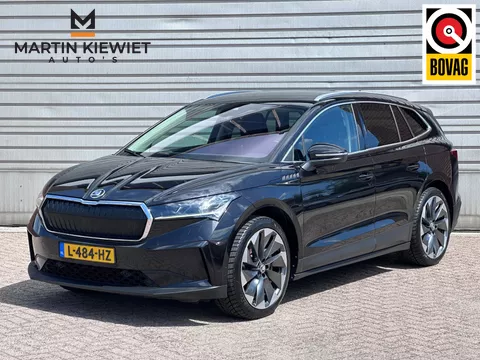 Skoda Enyaq iV 80 First Edition|Leder|Trekhaak|21"|Travel Assist|ACC|Camera