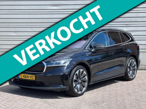 Skoda Enyaq iV 80 First Edition|Leder|Trekhaak|21"|Travel Assist|ACC|Camera