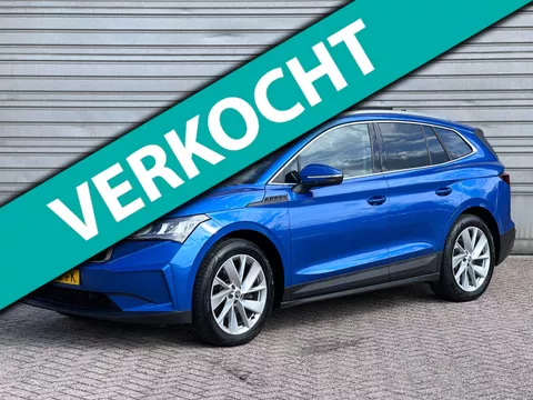Skoda Enyaq iV 60|Trekhaak|Leder|HUD|Panoramadak|Stoelverwarming|Adaptive Cruise