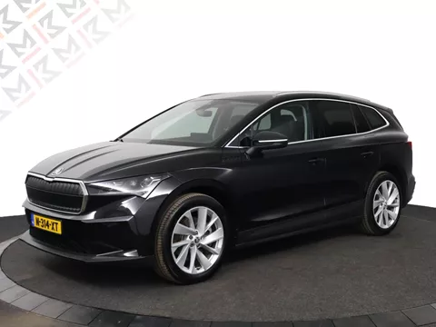 Skoda Enyaq iV 80 Founders Edition Black|Leer|SOH 93%|Camera|Stoelverwarming